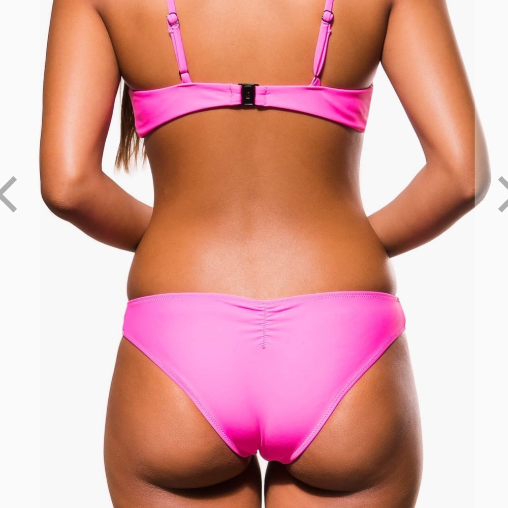 Blackbough Swim, Moderate Bottoms, Hot Pink, S